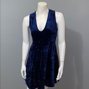 Lulu’s Solo Album Backless Velvet Skater Dress